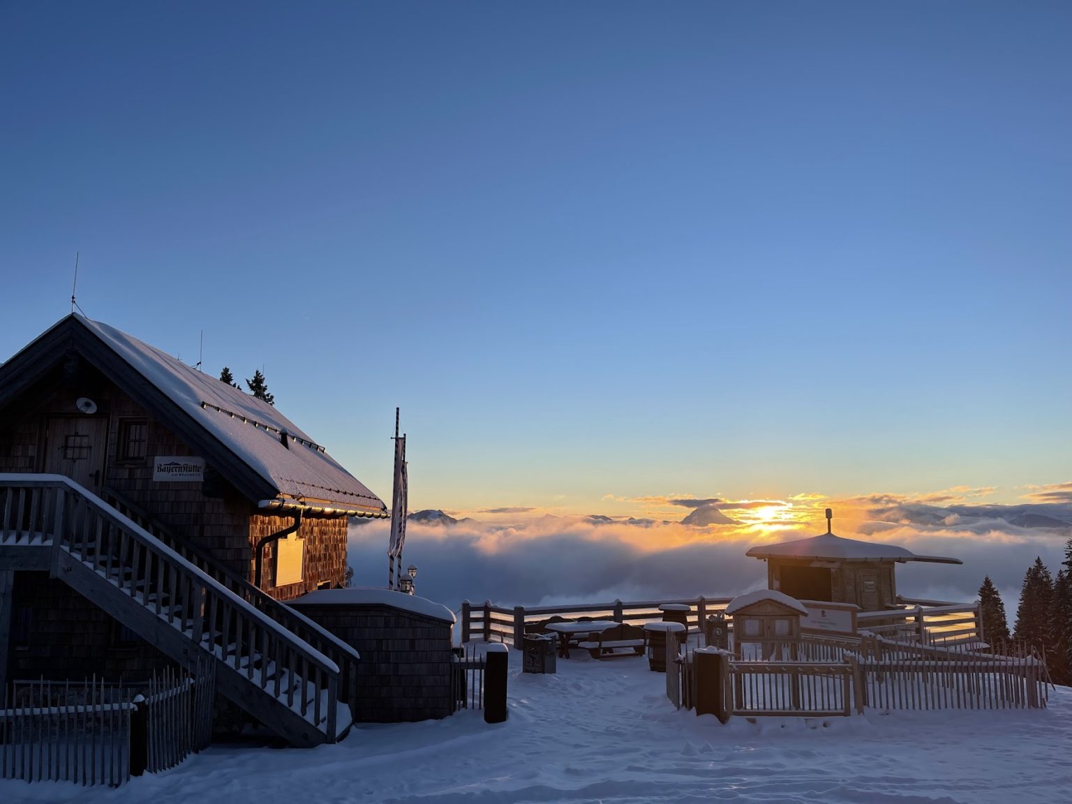 Wieder Ein Traumtag - BayernHütte Am Brauneck